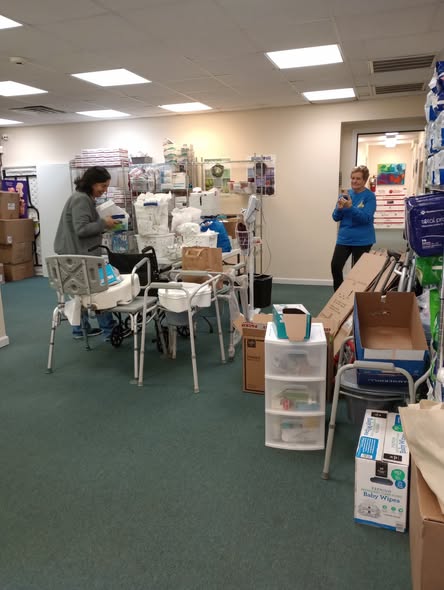 Relief activities